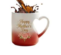 Générique 325ml Color Changing Coffee Mug - Thermosensitive Magic Ceramic Cup With Handle | Novelty Cup Hot & Cold Drinkware For Tea, Milk, Juice, Mother’s Day Gift