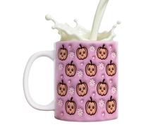 Générique 325ml Spooky Beverage Mug Cute Tea Espresso Ceramic Drinking Cup