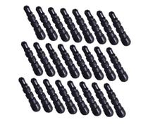 Générique 340 Bouchons Anti-Poussière pour Prise Jack Écouteurs Embouts Ronds en Plastique Noir Protection Poussière et Saleté Accessoires pour Téléphone Facile à Installer