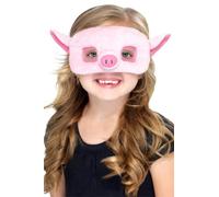 Generique - 351798 - Masque Peluche Cochon Enfant - Taille Unique