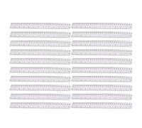 Générique 36 Pièces 30cm Règle de Dessin Double Face en Plastique