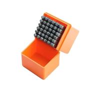 Générique 36 Pièces Lettres et Chiffres à Frapper, 1.5mm Kit de poinçons en métal et en Cuir, Poinçon Lettre Metal, Chiffre à Frapper pour Estampage du Métal, du Plastique, du Bois, du Cuir