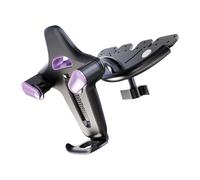 Générique 360 Car Phone, Automatic Clamping Holder, Non Slip Mount, ABS Material, Phone Holder with 360 Rotation, Ideal for Truck Sedan SUV, for RV Vehicle Men Women Driver Travel Road Trip