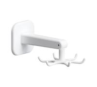 Générique 360 Degree Rotating Adhesive Rack Holder | Kitchen Utensil Hooks | With 6 Claw Kitchen Wall Hooks For 360 Degree Rotating Adhesive Rack Holder Cabinet Under Cabneit