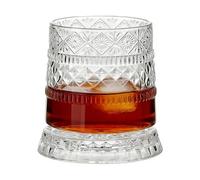 Générique 360 Degree Rotating Whiskey Glass, Crystal Wine Glass With Stress Relief Function, Cocktail CrystalGlass Cup | For Collectors Home Bar Entertainers Bartenders Birthday Holida
