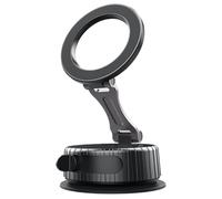 Générique 360° Rotating Magnetic phoneMount - Vacuum Car Mount Holder, Foldable Vehicle Cradle, Universal SmartphoneCar Accessory, Automobile Interior Mount | Magnetic phoneHolder for Car Dashboard U