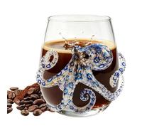 Générique 3D Animal Whiskey Glass 350ml Egg Shaped Novelty Tumbler