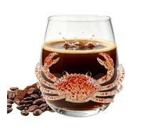 Générique 3D Animal Whiskey Glass 350ml Egg Shaped Novelty Tumbler