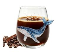 Générique 3D Animal Whiskey Glass 350ml Egg Shaped Novelty Tumbler