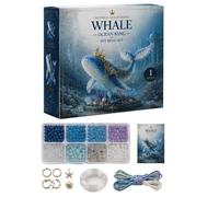 Générique 3D Beaded Animal Kit, DIY Sea Animal Beading Kits, Creative Handmad Sea Bead Animals Making Kit for Adults Teens Beginners Craft Lovers