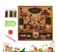 Générique 3D Christmas Pearl Art Kit - DIY 3D Handmade Wall Decor