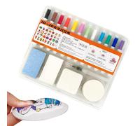 Générique 3D Foam Art, Soft Multi-Function Craft, 2.36x2.36 Inches Puffy Paint Pen with Vibrant Colors, Creative Marker Tool, Craft Supplies with Easy Use, Foam Crafts for Holiday Party