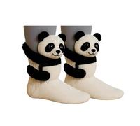 Générique 3D Knit Animal Socks, Hand Crocheted Animal Socks, Warm & Breathable Novelty Floor Sock for Adults, Cozy Fall and Winter Home (A)