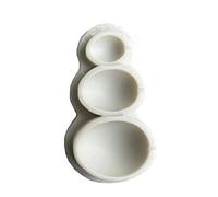 Générique 3D Lapin de pâques Oeuf Silicone Moule Fondant plâtre Chocolat Moule Fournitures pour Bricolage Maison Cuisine Dessert Cuisson Petit gâteau