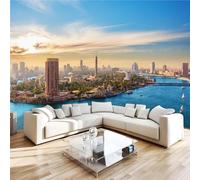 Générique 3d Papier Peint Intissé Le Nil Panoramique Photo Poster Mural 300x210 Égypte Photographie DéCoration Revetement Murale Fresque Pour Salon Et Chambre Couloir Restaurant2f224