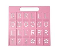 Générique 3D Printed ABS Portable Solo Mahjong Board with 24 Slots