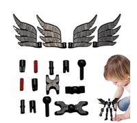 Générique 3D Printed Action Figure Accessories, Articulated Robot and Multi-Articular Figures, ABS Decorative Collectibles for Desktop, Movable and Posable Robots to Enhance Your Desk's Ambiance