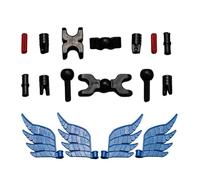 Générique 3D Printed Action Figure Accessories, Articulated Robot and Multi-Articular Figures, ABS Decorative Collectibles for Desktop, Movable and Posable Robots to Enhance Your Desk's Ambiance
