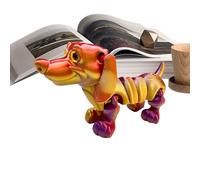 Générique 3D Printed Animal Toy, Fidget Animal Figure, 4.02x2in Cute Realistic Design, Smooth Articulated Body, Detailed Collectible Display for Kids Bedrooms, Offices Desks, Room