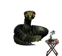 Générique 3D Printed Animals Creative Desktop Ornament - Model Decor Gift | | Articulated Figurine Statue, Miniature Sculpture, Novelty Desk Accessory, Home Office Aesthetic Supply Pro Max