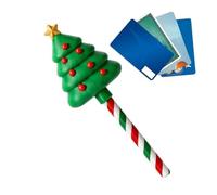 Générique 3D Printed Festive Tap to Pay Stick | Christmas Payment Wand | Contactless Payment Accessory For Party Travel Vacation Shopping Coffee Shop Restaurant Store Grocery