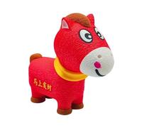 Générique 3D Printed Horse, 2026 Year of The Horse Mascot Figurine, Chinese Horses Pendant Statues Decorations, Collectibles, and Hanging Ornament for Car, Bag, Home Décor