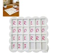 Générique 3D Printed Mahjong Solo Practice Board, Portable Tile Pattern Learning & Strategy Practice Boards, Compact Mahjong Learning Tools for Beginners & Enthusiasts