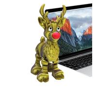 Générique 3D Printed Reindeer, Articulated Animal Model, Christmas Decoration Toy, Resin Craft Details, Collectible Holiday Figurine, Home Office Bedroom for Living Room Bookcase Display Use