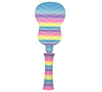 Générique 3D Printed Telescopic Card Wand with Tap-to-Pay Function | 12-15 inch Retractable Credit Card Holder | Magic Style Contactless Payment Accessory | Unique Rainbow Color Novelty Gift