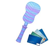 Générique 3D Printed Telescopic Card Wand with Tap-to-Pay Function | 12-15 inch Retractable Credit Card Holder | Magic Style Contactless Payment Accessory | Unique Rainbow Color Novelty Gift