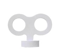 Générique 3D Wind Up Key - Sunproof Waterproof Car Ornament, Clockwork Automotive Decoration, Compact Construction, Fun Motion Design, Lightweight Decorative Accessory | Dashboard Styling