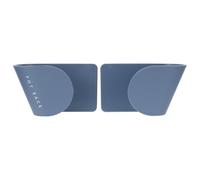 Générique 3paires Abs Pot Cover Rack sans Perçage Support Mural Adhésif pour Couvercles de Casseroles Design Moderne Protection des Murs Cuisine Rangée