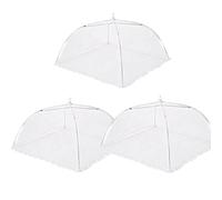 Générique 3PCS Housses Pour Aliments Pop-up En Maille, 32 x 15 cm Cloche Alimentaire Pliable Anti-mouche, Anti-poussière Et Anti-insectes, Avec Cadre Renforcé