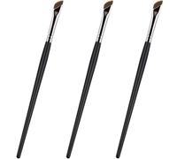 Générique 3pièces Set de Pinceaux Applicateurs pour Eyeliner et Sourcils Pinceau Biseauté Correcteur et Pinceau à Sourcils