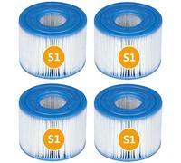 Générique 4 Cartouches de Filtration Intex pour Filtre Spa - Intex Type S1