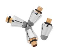 Générique 4 Embouts de Stylet Capacitif Pointe Fine 5mm M5 en Tissu Conducteur Argenté Haute Compatibilité et Installation Facile pour Tablette et Dessin
