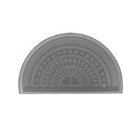 Générique 4 Formes de règle en résine de Silicone, moules Faits à la Main, règle Droite carrée, rapporteur Triangulaire, Moule, Artisanat d ' Art, Fournitures Scolaires et de Bureau