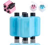 Générique 4-in-1 Math Practice Roller Stamp Set, Math Problem Roller Stamp,Randomized Addition Multiplication & Fill-in-The-Blank Practice, Classroom & Home Use, Fun Math Gift (Blue)