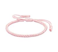 Générique 4 Messages Bracelet En Bijoux Adjustable Woven Rope Knot Bracelets For Mens Womens En Élastique Homme Ensembles Bracelet (Pink, One Size)