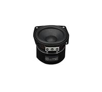 Générique 4 ohms 8ohm Haut-Parleur 2.5 Pouces Pleine fréquence amplificateur Haut-Parleur HiFi Haute sensibilité Home Audio 15W Haut-Parleur unité remplacer Bricolage (Taille : Black- 4ohm)