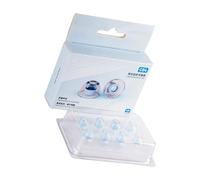 Générique 4 Paires d ' Embouts de Rechange en Silicone Bleu pour Casques NICEHCK C04 Bouchons d ' Oreille hautement acoustiques Embouts écouteurs Souples pour Audition Sensible