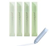 Générique 4 Pcs Double Sided Tape Pens,Aesthetic Smooth Pull Out Tapes,Multipurpose Journaling Supplies for Scrapbooking,Gift Wrapping,Photo Mounting,School Office & Crafts (Green)
