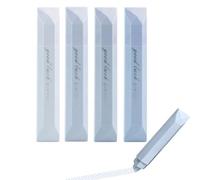 Générique 4 Pcs Double Sided Tape Pens,Aesthetic Smooth Pull Out Tapes,Multipurpose Journaling Supplies for Scrapbooking,Gift Wrapping,Photo Mounting,School Office & Crafts (Blue)