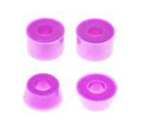 Générique 4 Pièces Bushing Remplacement Truck Bushings Longboard Skateboard Accessoires Silencieux PU Convient pour Adultes Planche à roulettes, Violet, comme décrit