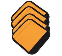 Générique 4 Pièces Coussin pour Haltères pour Femmes Coussinet pour Barre de Gymnastique Polyester Orange Poignée Antidérapante pour Barres Musculation à Domicile