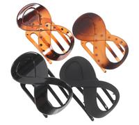 Générique 4 Pièces Épingle à Cheveux En Forme De 8 Agrafe Pinces à Cheveux Barrettes Françaises Pinces à Cheveux Décoratives Barrette Française Pinces Plates Pince à Cheveux Pince Bandana Pc