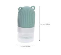 Générique 4 Pièces Flacon de Voyage en Silicone 30ml Squeezable Facile à Transporter pour Shampooing et Lotion, Petite Bouteille Pratique pour Cosmétiques en Déplacement