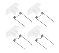 Générique 4 Pièces Kit Accessoires Tondeuse à Cheveux Ressorts de Tension Légers et Guide Antidérapant Résistants à Usure pour Réparation Tondeuse Électrique et Entretien DIY