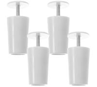 Générique 4 Pièces Pièces de Rechange pour Stores Butées de Stores en Bambou Fixations de Volets de Fenêtre en Plastique Accessoires pour Enrouleurs Installation Pratique pour Fenêtres