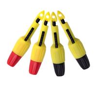 Générique 4 Pièces Sonde de Test pour Câble Automobile Clip de Perçage Isolant en Plastique, Diamètre Interface 2mm/4mm, Outil Non Destructif pour Test de Circuits Véhicule